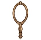 logo du site eris's words fait par Clarie Chaussinand - miroir à main antique